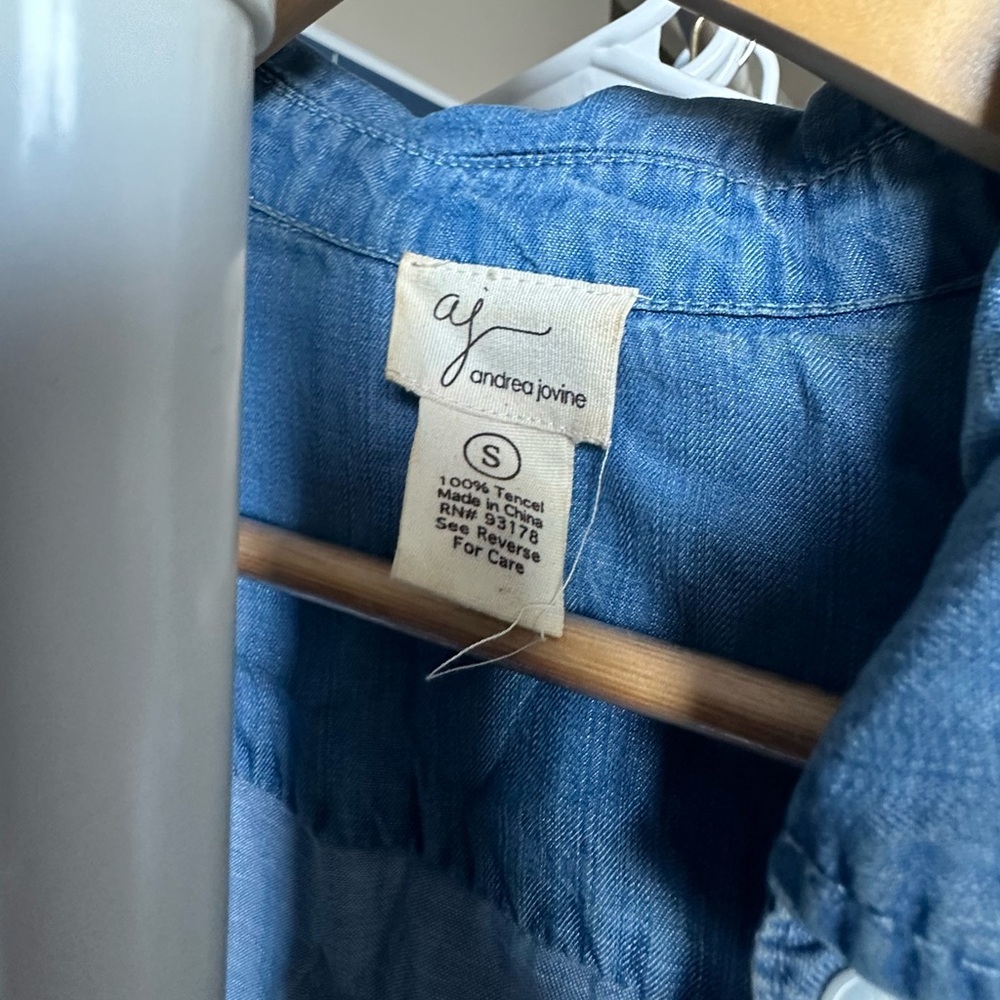 Andrea jovin denim dress